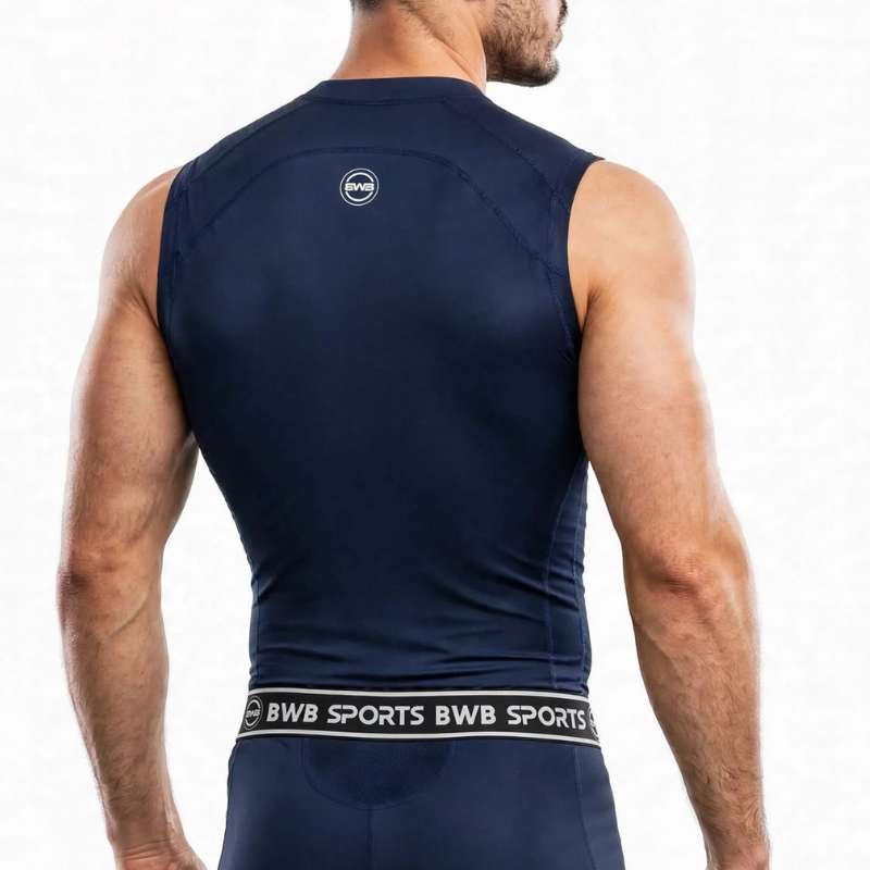 Men's  Compression Sleeveless Shirts - Pack of 3