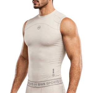 Men's  Compression Sleeveless Shirts - Pack of 3