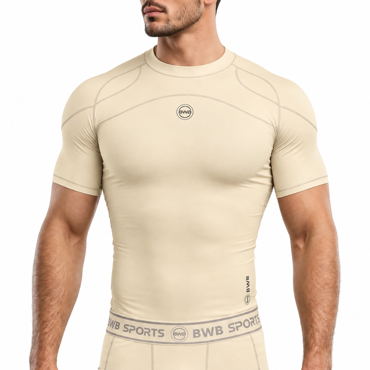 Men's Compression Short Sleeve Shirts - Pack of 3