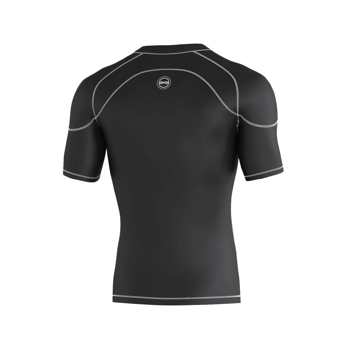 Men's Black & White Compression Shirt & Leggings Gym Bundle