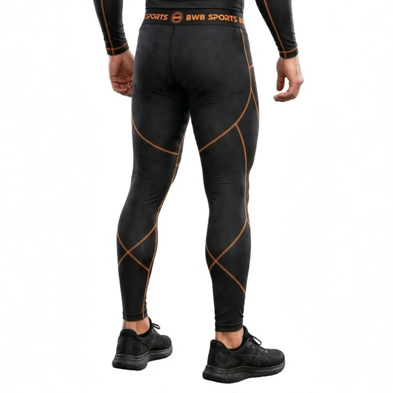 BWB Men's Compression Legging - Pack of 3