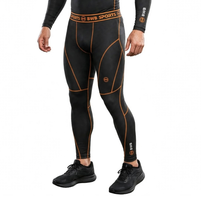 BWB Men's Compression Legging - Pack of 3